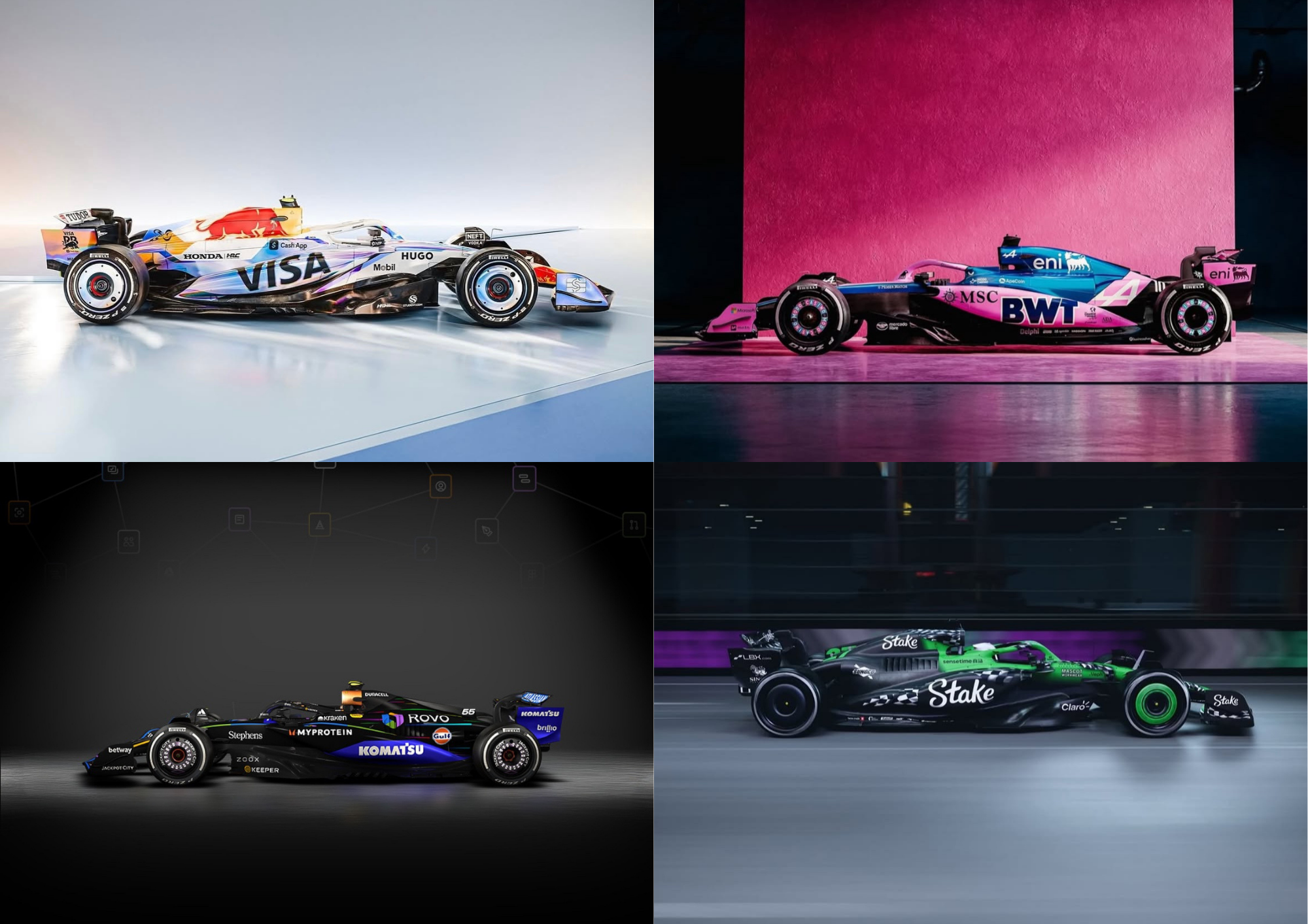 GP de Las Vegas : découvrez les livrées spéciales pour ce week-end