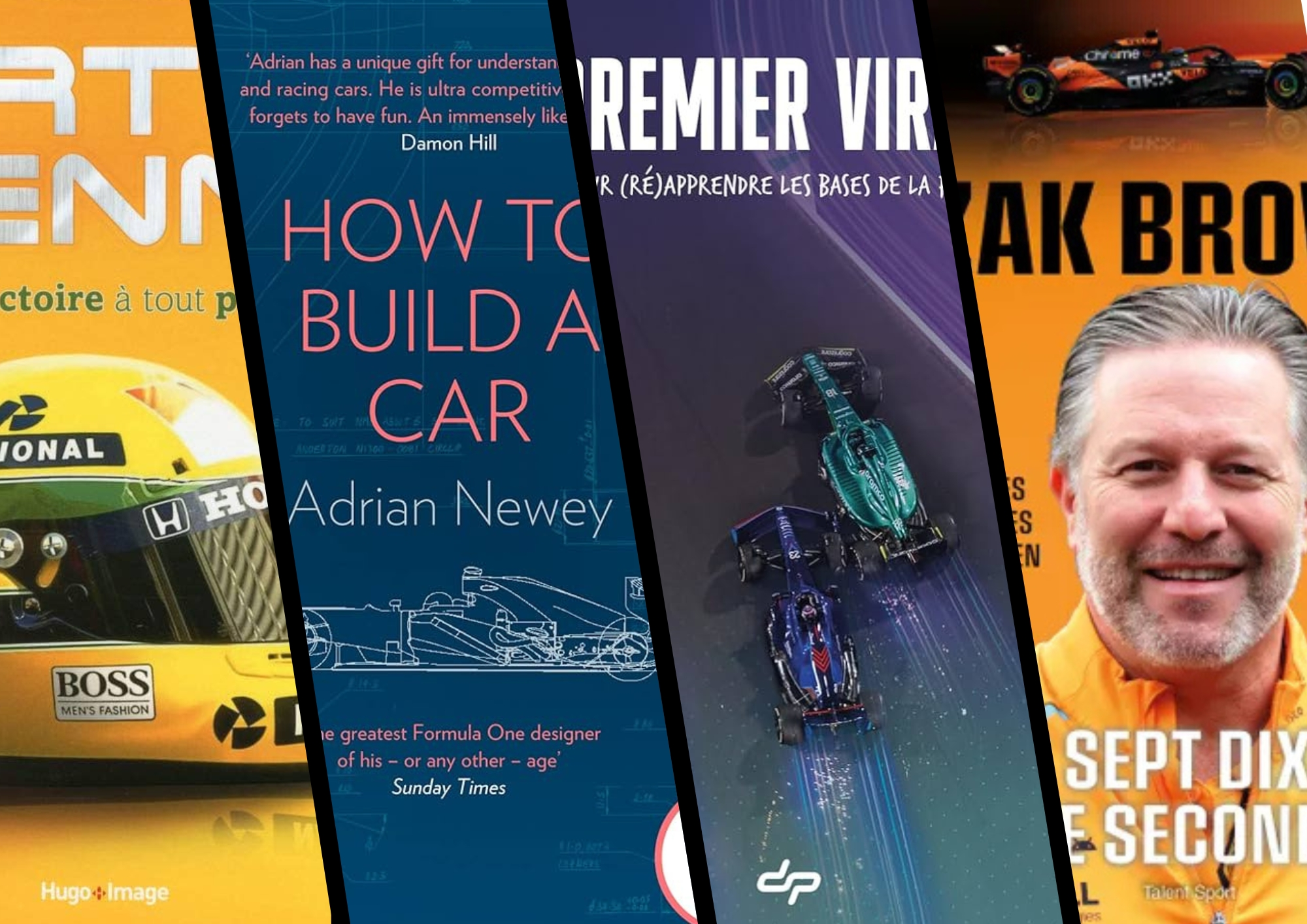 10 livres à lire si tu aimes la Formule 1
