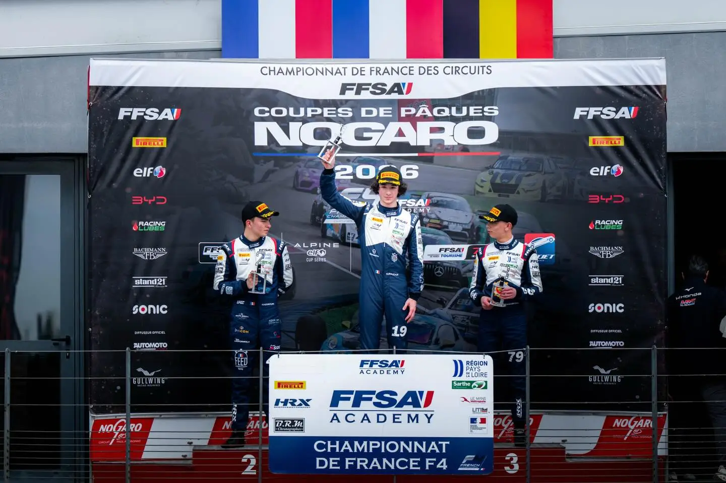 Coupe de Pâques à Nogaro : le résumé du 1ᵉʳ round de F4 française