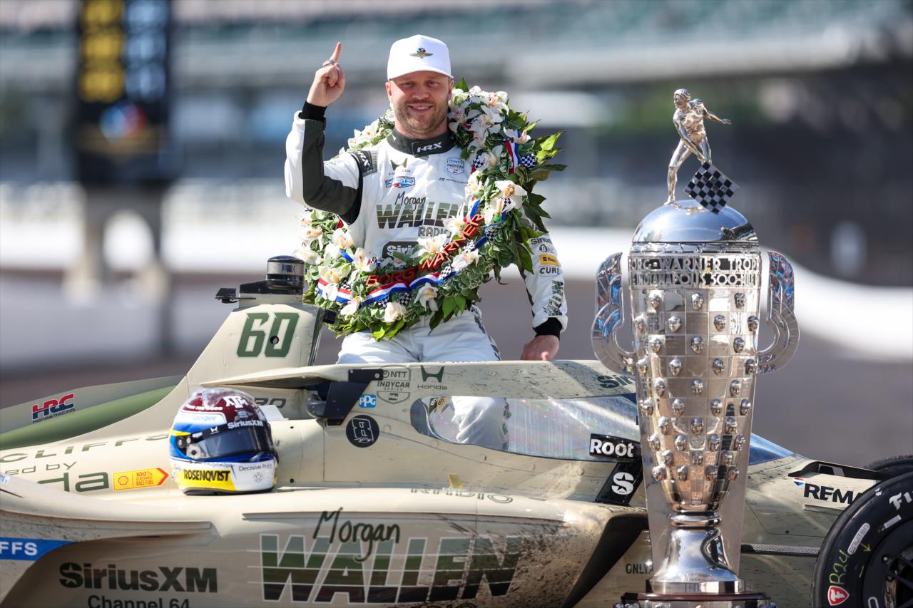 500 Miles d’Indianapolis : Rosenqvist s’impose à 0,023 seconde