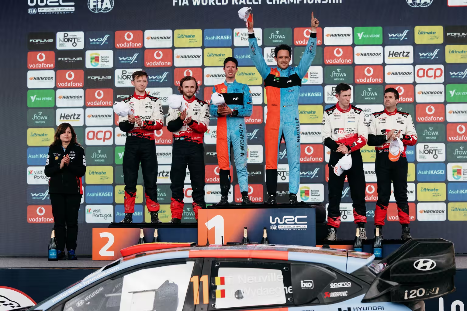 WRC : Thierry Neuville s'impose au portugal