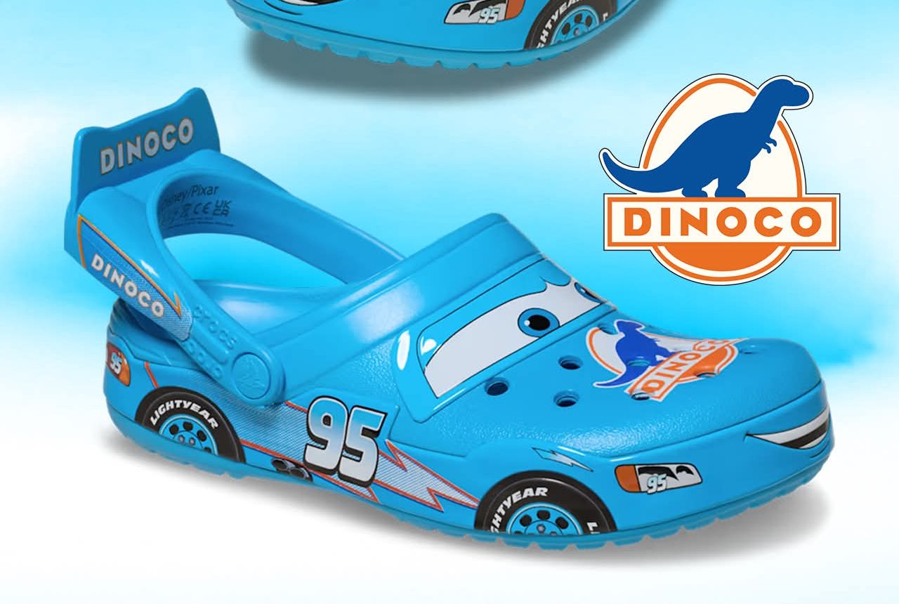 Crocs Flash McQueen Dinoco