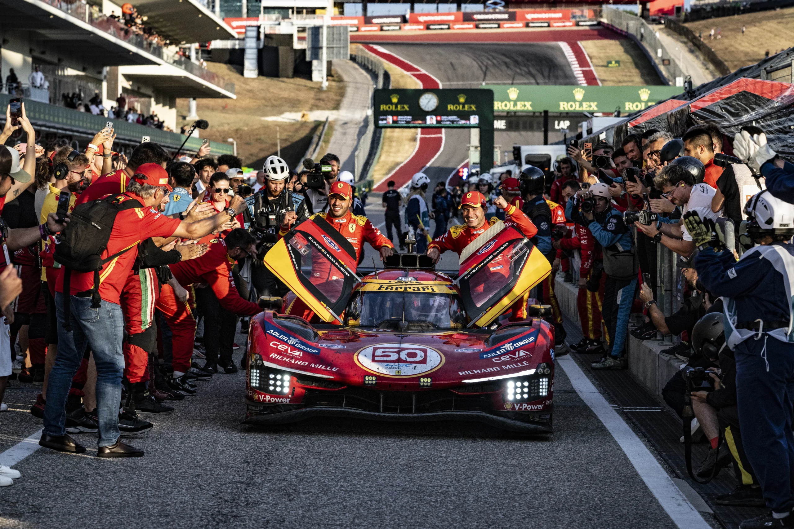 Lone Star Le Mans : Ferrari de nouveau victorieux en WEC
