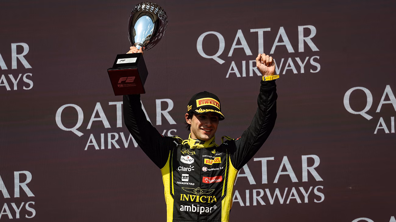 Rafael Câmara reprend la tête du championnat en F2 !